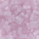 Abalorios Miyuki half tila 5x2.4mm - Silk pale light pink HTL-2594